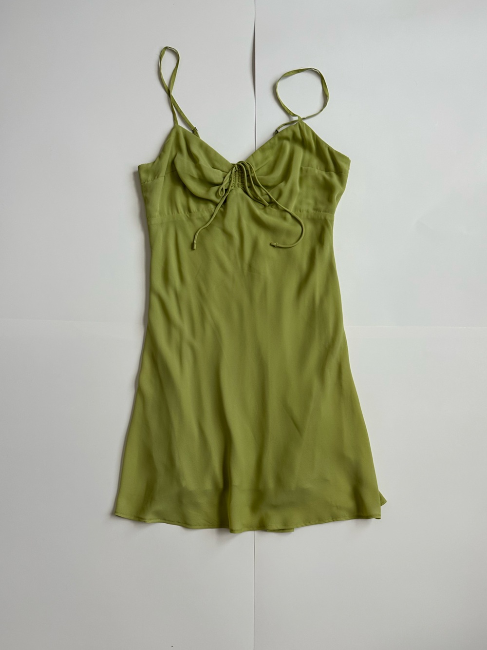 Abercrombie & Fitch Green Slip Dress